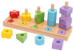 REGIO JÁTÉK Fa számoló és formafelismerõ készlet (00592)