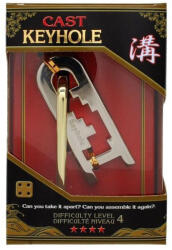 Eureka - Cast Gold ördöglakat- Keyhole **** (EUR34363) - kreativjatek