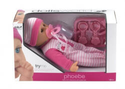 Dolls World Phoebe puha baba - 30 cm (62652)