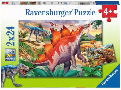 Ravensburger Puzzle 2x24 db - Vadállatok