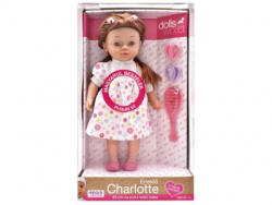 Dolls World Magyarul beszélő Charlotte, virágos ruhában (55504)