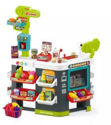 Szupermarket játékszett, zöld - 81 db-os