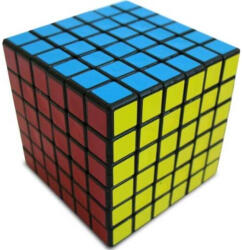 Verdes Innovation S. A. 6x6 versenykocka- fekete alapszín, egyenes forma (00-0006) - kreativjatek