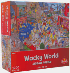 Goliath Games Wacky World - Párizs puzzle 1000 db-os