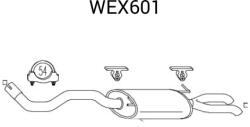 QWP Toba esapament finala QWP WEX601 (WEX601)