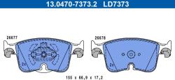 ATE set placute frana, frana disc ATE Ceramic 13.0470-7373.2 (13.0470-7373.2)