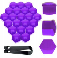 Csavarvédő Kupak 17MM-ES Kerekekhez Lila x20 (EPTUNING009)