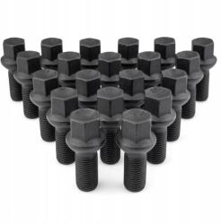 Farad Felnicsavarok M14x1.5x28mm Audi Seat Skoda Volkswagen (FF20-ZAB54/S BLACK)