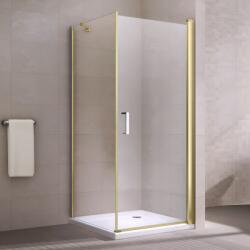 Water Fun Rubio || Gold zuhanykabin 80x80, 195cm, 6mm (ZGR-800) - zuhanykabinpont - 90 713 Ft