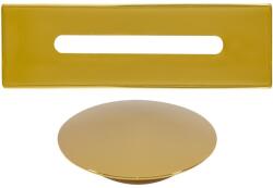 Water Fun Acél || túlfolyó- és lefolyó takaró szett szabadon álló kádhoz, gold (KGL-001) - zuhanykabinpont