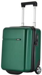 BONTOUR 40x30x20cm bőrönd, WIZZ AIR felvihető kézipoggyász, Zöld (120521-JungleGreen)