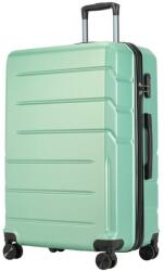 BONTOUR SPINNER Nagy Duplakerekes Gurulós bőrönd, Púderzöld (120143-PowderGreen) - tutihome