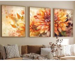 AG Fali Dekoráció keretezett MDF kép (3 darab) 693BSE1566 (693BSE1566)