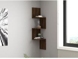 AG Fali polc Zikzak - Walnut (835PUQ1634) - tutihome