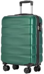 BONTOUR "WAVE" 4 Kerekes Kabin Bőrönd 55x39x20cm, Zöld (120541-JungleGreen)
