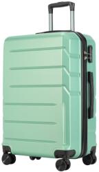 BONTOUR SPINNER közepes Duplakerekes Gurulós bőrönd, Púderzöld (120142-PowderGreen)