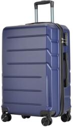 BONTOUR SPINNER közepes Duplakerekes Gurulós bőrönd, Kék (120142-Blue)