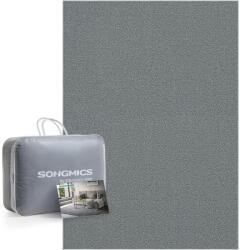 SONGMICS Csúszásmentes szőnyeg, szőnyeg mosógépben mosható, 120 x 170 cm, szürke (TAR012G01)