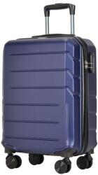 BONTOUR "Spinner" 4 Kerekes Kabin Bőrönd 55x39x20cm, kék (120141-Blue) - tutihome