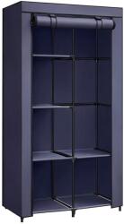 SONGMICS Ruhásszekrény, Szövetszekrény 6 polccal, kék (RYG084I02)