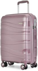 BONTOUR "Flow" 4-kerekes bőrönd TSA számzárral, L méretű 76x51x31 cm, Levendula (130643-Lavender)