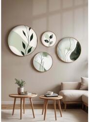 AG Fali Dekoráció keretezett MDF kép (4 darab) 693BSE2073 (693BSE2073)