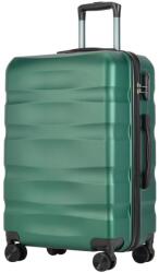BONTOUR WAVE közepes Duplakerekes Gurulós bőrönd, Dzsungelzöld, M méretű (120542-JungleGreen) - tutihome