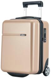 BONTOUR 40x30x20cm kabinbőrönd, WIZZ AIR felvihető kézipoggyász, Pezsgő (120521-Champagne)