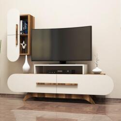AG TV szekrény Rose S - Walnut, Cream (845HCT3054)