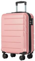 BONTOUR "Spinner" 4 Kerekes Kabin Bőrönd 55x39x20cm, Rose Gold (120141-RoseGold)