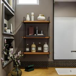 AG Fali polc Pulalis - Diós (854KLN1746)