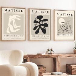 AG Fali Dekoráció keretezett MDF kép (3 darab) 693BSE4008 (693BSE4008)