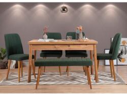 ASIR GROUP Étkezőgarnitúra (6 db) Costa Atlantic Zöld (869VEL5205)