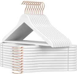 SONGMICS Juharfa vállfák, 20 db-os ruhaakasztó vállbevágásokkal (CRW001W01)