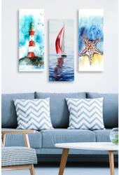 AG Fali Dekoráció MDF falikép (3 darab) 537MRV5123 (537MRV5123)