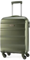 BONTOUR "Horizontal" 4 Kerekes Kabin Bőrönd 55x39x20cm Zöld (120341-Green)