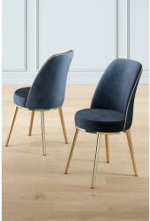 ASIR GROUP Étkezőszék szett (4 db) Pefa - Antracit, Arany (240CHR1552)