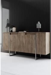 AG Konzolasztal Luxe - Walnut, Silver (618BLY1303)