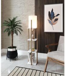 ASIR GROUP Állólámpa, Nora - Fehér (390FLH1146)