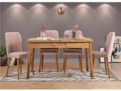 ASIR GROUP Étkezőgarnitúra(Kihúzható asztal, szék) (5 db) Santiago Atlantic Stone (869VEL5220)