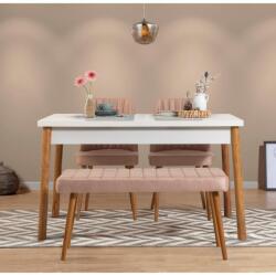 ASIR GROUP Étkezőgarnitúra (4 db) Costa Atlantic Fehér-Stone (869VEL5253)