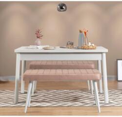 ASIR GROUP Étkezőgarnitúra (3 db) Costa 0900 - Fehér, Stone (869VEL8854)