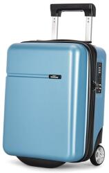 BONTOUR 40x30x20cm kabinbőrönd, WIZZ AIR felvihető kézipoggyász, jégkék (120521-IceBlue)