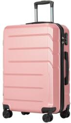 BONTOUR SPINNER közepes Duplakerekes Gurulós bőrönd, RolseGold (120142-RoseGold)