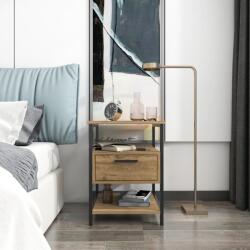 AG Éjjeliszekrény Alba - Black, Oak (322RTC1604)