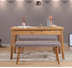 ASIR GROUP Étkezőgarnitúra (3 db) Costa 0701 - Atlanti fenyő, Soho Szürke (869VEL8846)