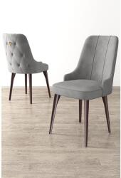 ASIR GROUP Étkezőszék szett (4 db) Newa - Szürke, Barna (240CHR1630)