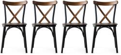 ASIR GROUP Étkezőszék szett (4 db) Ahşap Ekol - 261 V4 (974NMB1168)
