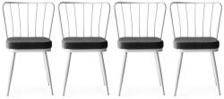 ASIR GROUP Étkezőszék szett (4 db) Yıldız - 962 V4 (974NMB1188)