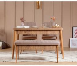 ASIR GROUP Étkezőgarnitúra(Kihúzható asztal, szék) (4 db) Vina 0900 - Atlantic Stone (869VEL5176)